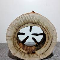 Holzring zum Basteln und Dekorieren aus Fichtenholz naturgewachsen Unbearbeitet Bild 7
