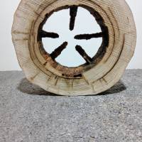 Holzring zum Basteln und Dekorieren aus Fichtenholz naturgewachsen Unbearbeitet Bild 8