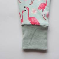 STRAMPLER Flamingos Geburt Baby Bild 4
