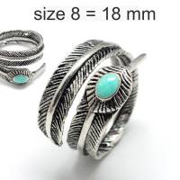 Ring - silber -  Metall Bild 1