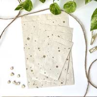 Geschenktüten GOLD Graspapier 5-50 Stück 12x19 cm nachhaltig verpacken für Schmuck Süßigkeiten Geschenke Bild 5