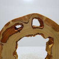 Holzring zum Basteln und Dekorieren aus Fichtenholz naturgewachsen. Bild 4
