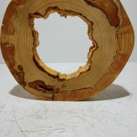 Holzring zum Basteln und Dekorieren aus Fichtenholz naturgewachsen. Bild 8
