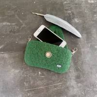Grüne Gürteltasche von meiTaschi, Tasche für das Handy oder kleine Geldbörse Bild 2