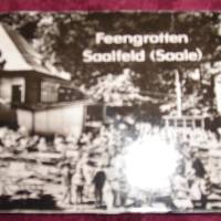 Altes Fotokärtchenset Feengrotten Saalfeld/Thüringen in Schwarz weiß Vintage aus den 1970er Jahren Bild 2