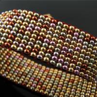 Edles gewebtes Armband aus bunten metallic Rocailles Bild 3