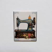 Vintage Handmade Memory-Spiel für Erwachsene Nähmaschinen und Nähutensilien 20 Paare 40 Karten Bild 7