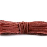 Seidenband Crinkle Crêpe Karamell 1m 100% Seide handgenäht handgefärbt Schmuckband Wickelarmban Bild 1