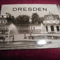 Altes Fotokärtchenset Dresden in Schwarz weiß Vintage aus den 1970er Jahren Bild 1