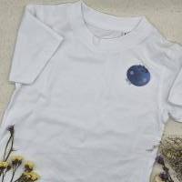 Bügelbild Bela Blaubeere - Kleidung verziehren  Iron on Obst - Kinder Bild 2