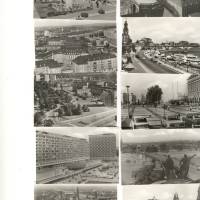 Altes Fotokärtchenset Dresden in Schwarz weiß Vintage aus den 1970er Jahren Bild 1