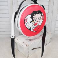 Runde Handtasche Circlebag Betty handmade EINZELSTÜCK Bild 8