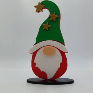 3D Druck Geschenk Weihnachten personalisiert | Wichtel mit Namen | Advent | Adventszeit Bild 2
