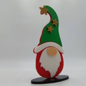 3D Druck Geschenk Weihnachten personalisiert | Wichtel mit Namen | Advent | Adventszeit Bild 4