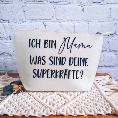 Kosmetiktasche für Mama / Geschenk zum Muttertag 