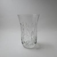 Bierglas Wasserglas Saftglas filigran Bleikristall handgeschliffen sehr schönes Sammlerstück antik um 1900 Bild 5