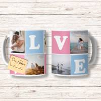 Tasse Love, Keramik, Kaffeetasse 330ml Bild 1