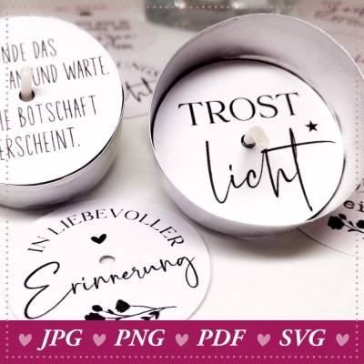 Teelicht-Botschaften 