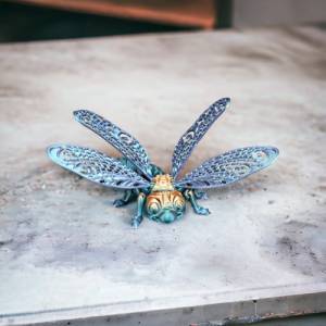 Flexible Libelle - Natürliches Spielzeug aus nachhaltigem 3D-Druck Bild 2