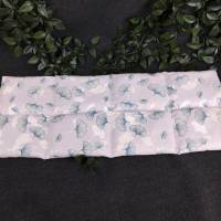 Körnerkissen petrolfarbene Ginkgoblätter in verschiedenene Größen und wahlweise Lavendel Bild 3