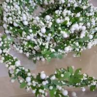 Ranke - Blütenranke, Schleierkraut ,  2,7m lang DM ca. 1 cm zum basteln und dekorieren  Floristik , Hochzeit , Frühling Bild 1