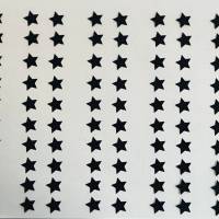 200 Stück Sterne Größe 0,5 cm - Bügelbild Sterne in Wunschfarben - Plotterbild 5 mm Sterne Bild 7