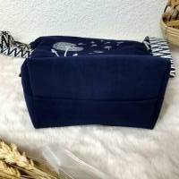 Crossbag FRIDA Damen blau Crossbodybag bestickt Pusteblume Handtasche Tasche verstellbares Gurtband Bild 9