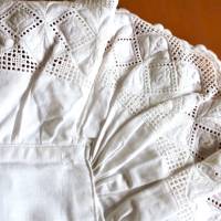 Paradekissen 2er Set Kissenbezug aus 100% Baumwolle perfekt für Shabbychic Vintage Bettwäsche antik Bild 7