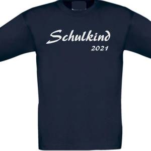 Schulkind 2022 T-Shirt | T-Shirt zur Einschulung | T-Shirt für Schulkinder | Schulanfang | Schulkind 2024 Bild 1
