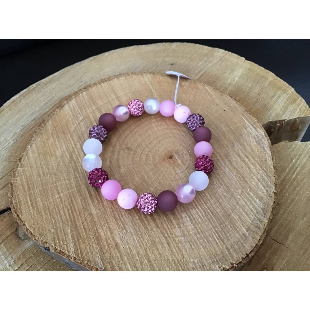 QUARKZMAN Strassketten Set - 2 Meter Rosa Kristallkette Für DIY Schmuck