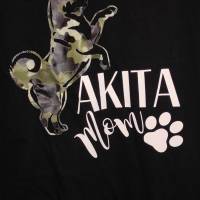 Akita Mom Shirt - Akita Hundemutter - Akita Mom Geschenk für Hundeliebhaber Bild 2