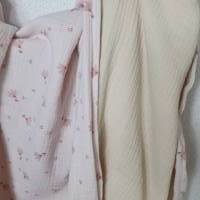 Musselindecke 160x130 cm Kinder Bettdecke Double Gauze Tischedecke leichte Decke aus Baumwolle rosa Frühlingskollektion Bild 7