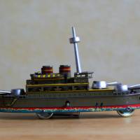 Blechspielzeug Paya Schiff zum Aufziehen Bild 5