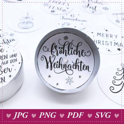 Festliche Teelichtbotschaften: Das perfekte Mitbringsel, kleine DIY Aufmerksamkeit für Freunde, Familie, Kollegen