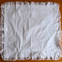Paradekissen einzelner Kissenbezug aus 100% Baumwolle perfekt für Shabbychic Vintage Bettwäsche antik Bild 7