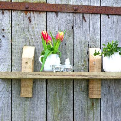 Wandregal aus Palette, Wohndeko, Wandschmuck, Palettenmöbel, einzigartig, Holz, Wohndeko, Holzregal, Palettenholz Regal,