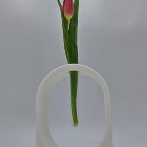 Ellipse Reagenzglas, Kunstblumen, 3D Druck, Dekoration, Valentinstag Geschenk, Hochzeit Tischdeko,Romantische Vasen, Ges Bild 1