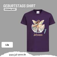 Personalisiertes Shirt GEBURTSTAG Zahl & Name personalisiert Ballerina Fee Balett Bild 10