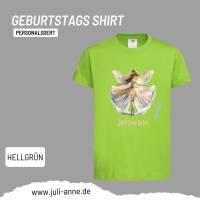 Personalisiertes Shirt GEBURTSTAG Zahl & Name personalisiert Ballerina Fee Balett Bild 3