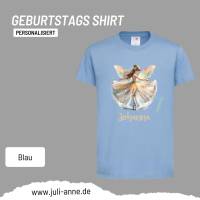 Personalisiertes Shirt GEBURTSTAG Zahl & Name personalisiert Ballerina Fee Balett Bild 4