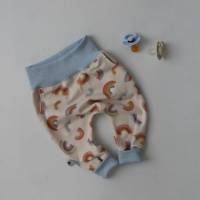 REGENBOGEN Babyhöschen Mitwachshose Baumwolljersey 56 - 80 für Baby und Kind von zimtblüte Bild 1