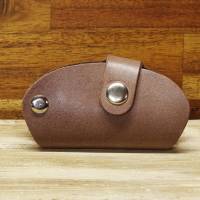 Leder Schlüsselbund Schlüsseletui Personalisierbar – Saddle Box OX – Cocoa Light Bild 1