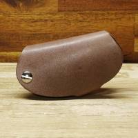 Leder Schlüsselbund Schlüsseletui Personalisierbar – Saddle Box OX – Cocoa Light Bild 5