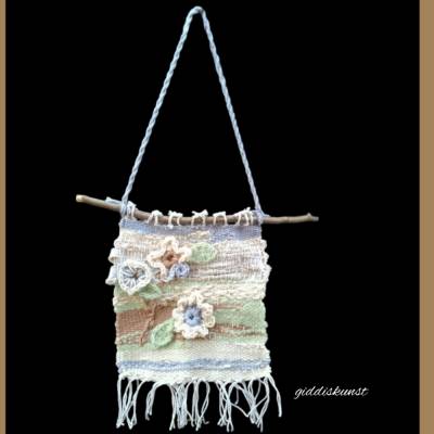 Wandbehang handgewebt, 48 x 32 cm