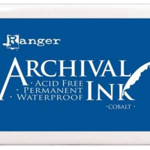 Ranger Archival Ink Stempelkissen - Cobalt · Kobaltblau Bild 1