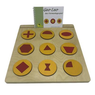 GeoLeo Formenlegespiel, Motorikspiel, Seniorenspiel