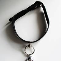 Halsband Fetisch-Style mit Ring & Glocke Halsschmuck Bild 2