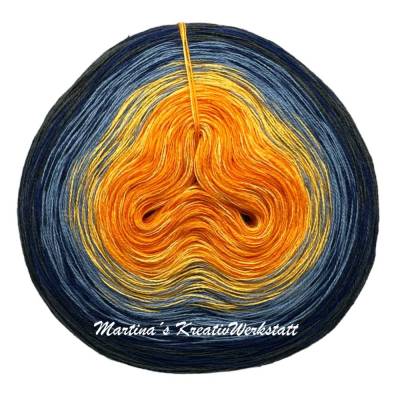 Bobbel Farbverlaufsgarn Alpenglühen