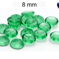 Perlen - böhmische Glasperlen - ca. 8 mm Bild 3