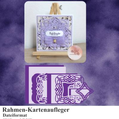 Plotterdatei Rahmen-Kartenaufleger